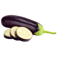 Lot de 2 aubergines