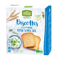 Biscottes à la farine Bise sans sel 270gr