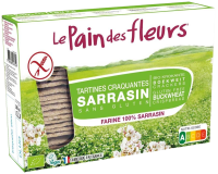 Biscottes Tartines craquantes au sarrasin 300gr