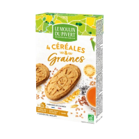 Biscuits P'tit Dèj céréales et graines 190gr