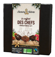 Coffre assortiment des chefs de 25 bonbons 200 g