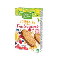 Biscuits P'tit Dèj aux fruits rouges 190gr