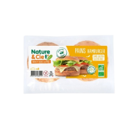 Pains à hamburger x2 (200g) - NATURE & CIE