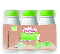 BABYBIO Croissance Liquide 6x25cl