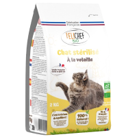 Croquettes BIO Chat Stérilisé 2kg