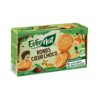 Biscuits ronds Cœur Chocolat 168gr