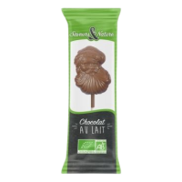 Sucette Père Noël au Chocolat au Lait 10G