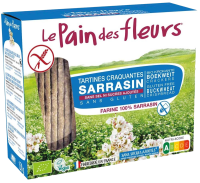 Biscottes Tartines craquantes bio sans sel 150gr