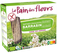 Biscottes Tartines craquantes bio Sarrasin 150gr