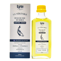 Huile de foie de morue naturelle -LYSI  240ml