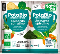 Potabio instantané Épinard Spiruline 2x 8,5g