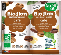 Bio flan café sans sucre ajouté 2x5gr