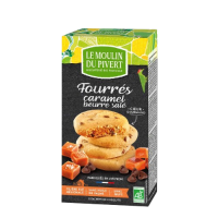 Biscuits fourrés Caramel beurre salé 175gr