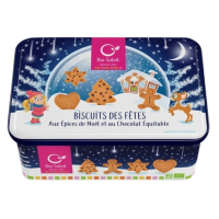 Boîte biscuits de fêtes 250gr