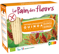 Biscottes Tartines craquantes bio Quinoa 150gr