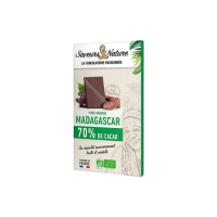 Chocolat noir 70% de cacao Madagascar 80gr