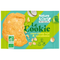 Cookie coco citron vert macadamia 45g