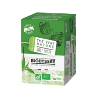 Infusettes thé vert nature de Ceylan 20x2gr