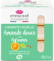 Savonnettes Amande Douce 3x150gr