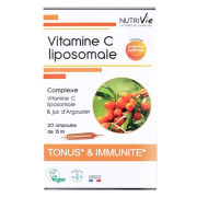 Vitamine C Liposomale 20 Ampoules