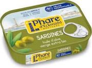 Sardines à l'huile d'olive bio 135gr