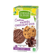 Cookies nappés au chocolat noir 175gr