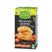 Biscuits fourrés Caramel beurre salé 175gr