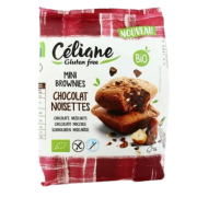 Minis brownies chocolat noisettes 170gr