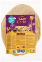 Pains naan à l'ail 2x120g