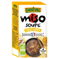 Miso soupe coco curry 4x10g